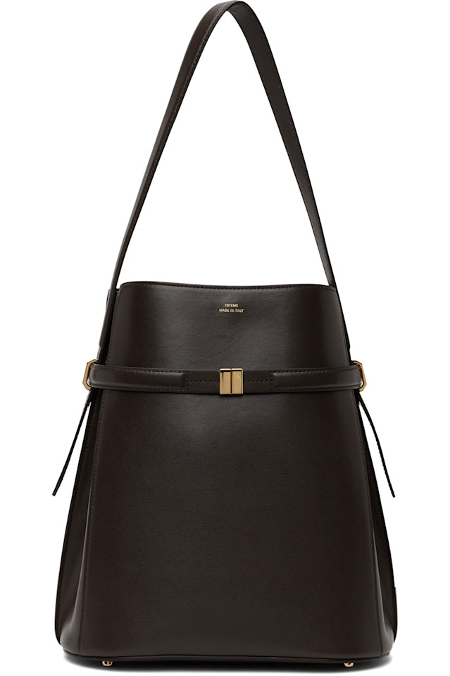 Кожаная поясная сумка-ведро Toteme, цвет bark
Кожаная поясная сумка-ведро Toteme, цвет bark