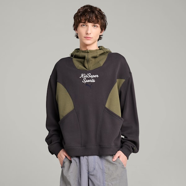 Мужская толстовка с капюшоном Puma X Kidsuper, серый
Мужская толстовка с капюшоном Puma X Kidsuper, серый