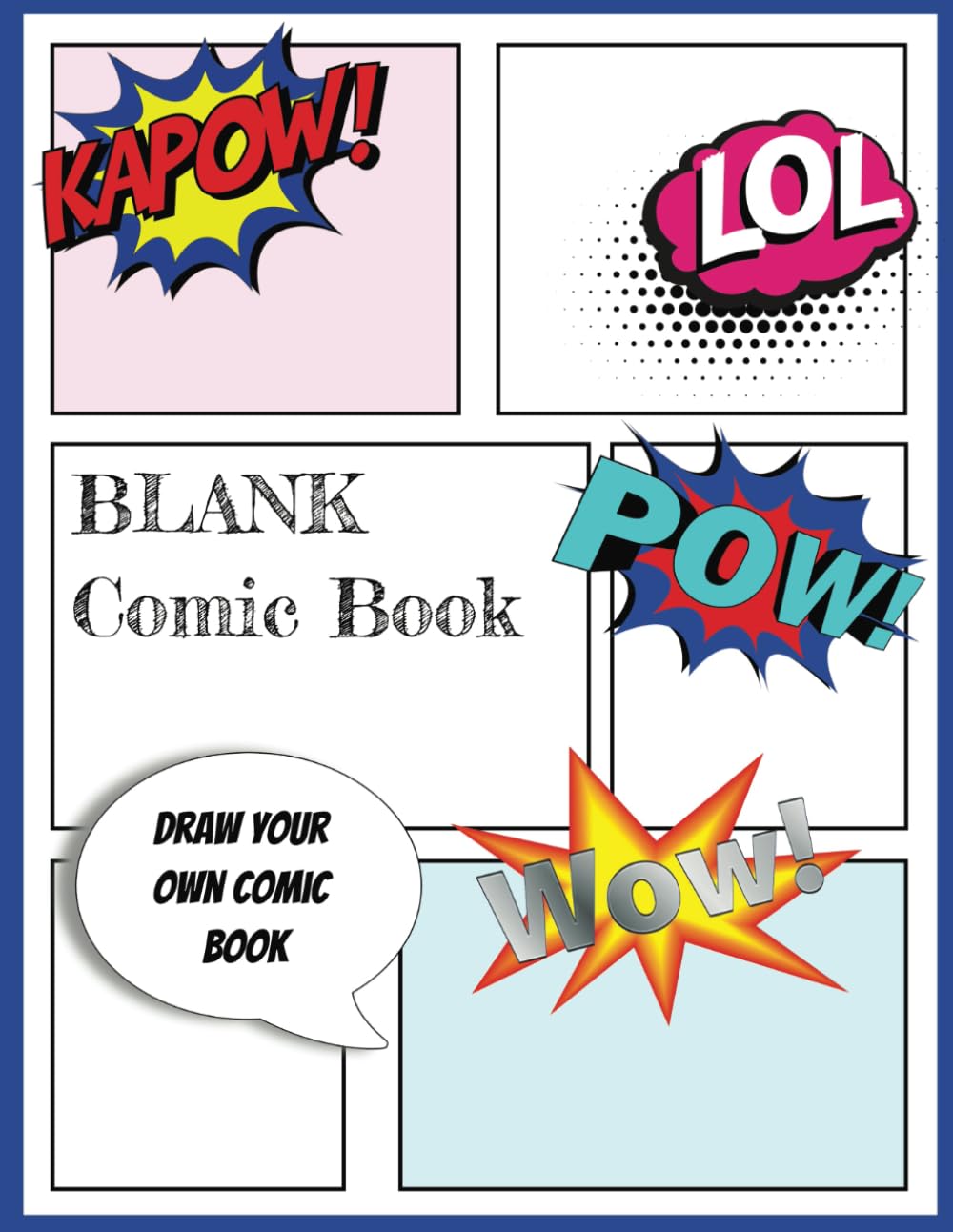 Blank Comic Book (Independently published)
Blank Comic Book (Independently published)