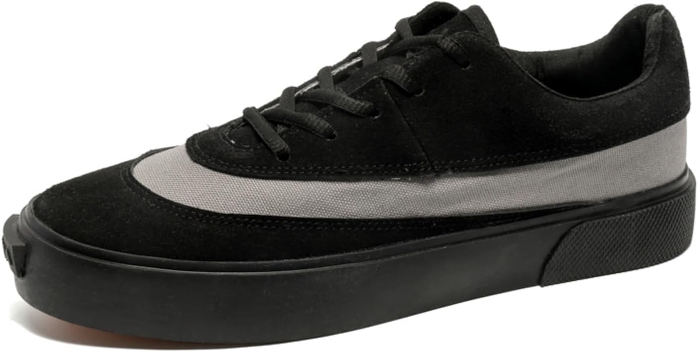 Мужские винтажные кеды с шнуровкой, модные, вулканизированные, из замши и хлопка, удобные, легкие, с нескользящей подошвой, дышащие, для повседневных прогулок, вождения, уличного стиля, шопинга, ежедневных поездок и кампуса Yrzhgdl, черный
Мужские винтажные кеды с шнуровкой, модные, вулканизированные, из замши и хлопка, удобные, легкие, с нескользящей подошвой, дышащие, для повседневных прогулок, вождения, уличного стиля, шопинга, ежедневных поездок и кампуса Yrzhgdl, черный