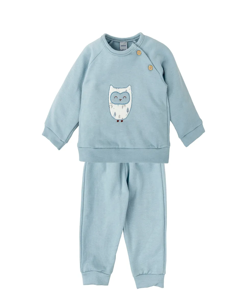 Детский спортивный костюм с круглым вырезом и подходящими штанами BABIDÚ, синий
Детский спортивный костюм с круглым вырезом и подходящими штанами BABIDÚ, синий