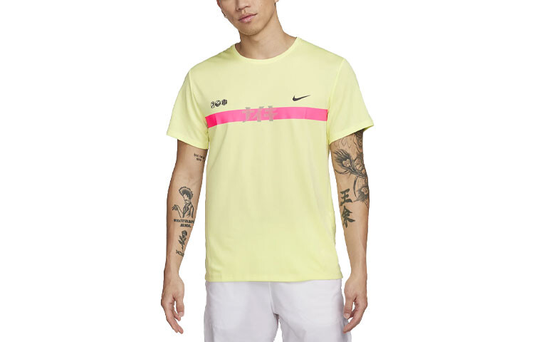 Футболка Dri-Fit мужская кислотно-желтая Nike, желтый
Футболка Dri-Fit мужская кислотно-желтая Nike, желтый