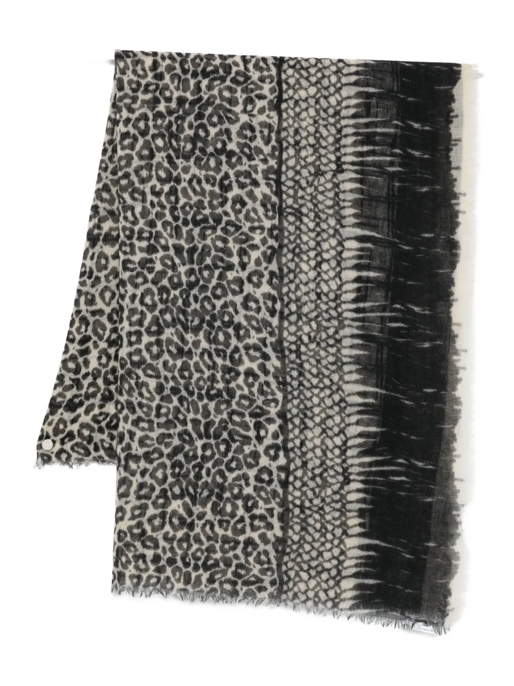 Шарф с анималистичным принтом Pierre-Louis Mascia, черный
Шарф с анималистичным принтом Pierre-Louis Mascia, черный