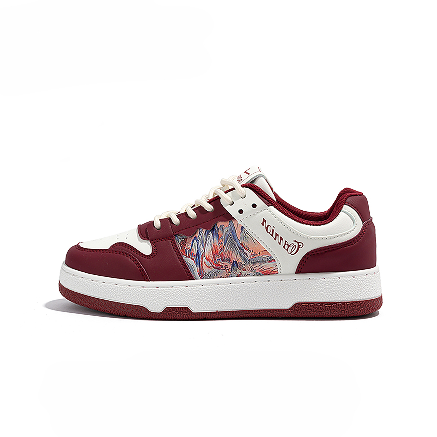 WARRIOR Антискользящие износостойкие низкие скейтерские кроссовки унисекс бело-бордовые, цвет White Burgundy
WARRIOR Антискользящие износостойкие низкие скейтерские кроссовки унисекс бело-бордовые, цвет White Burgundy