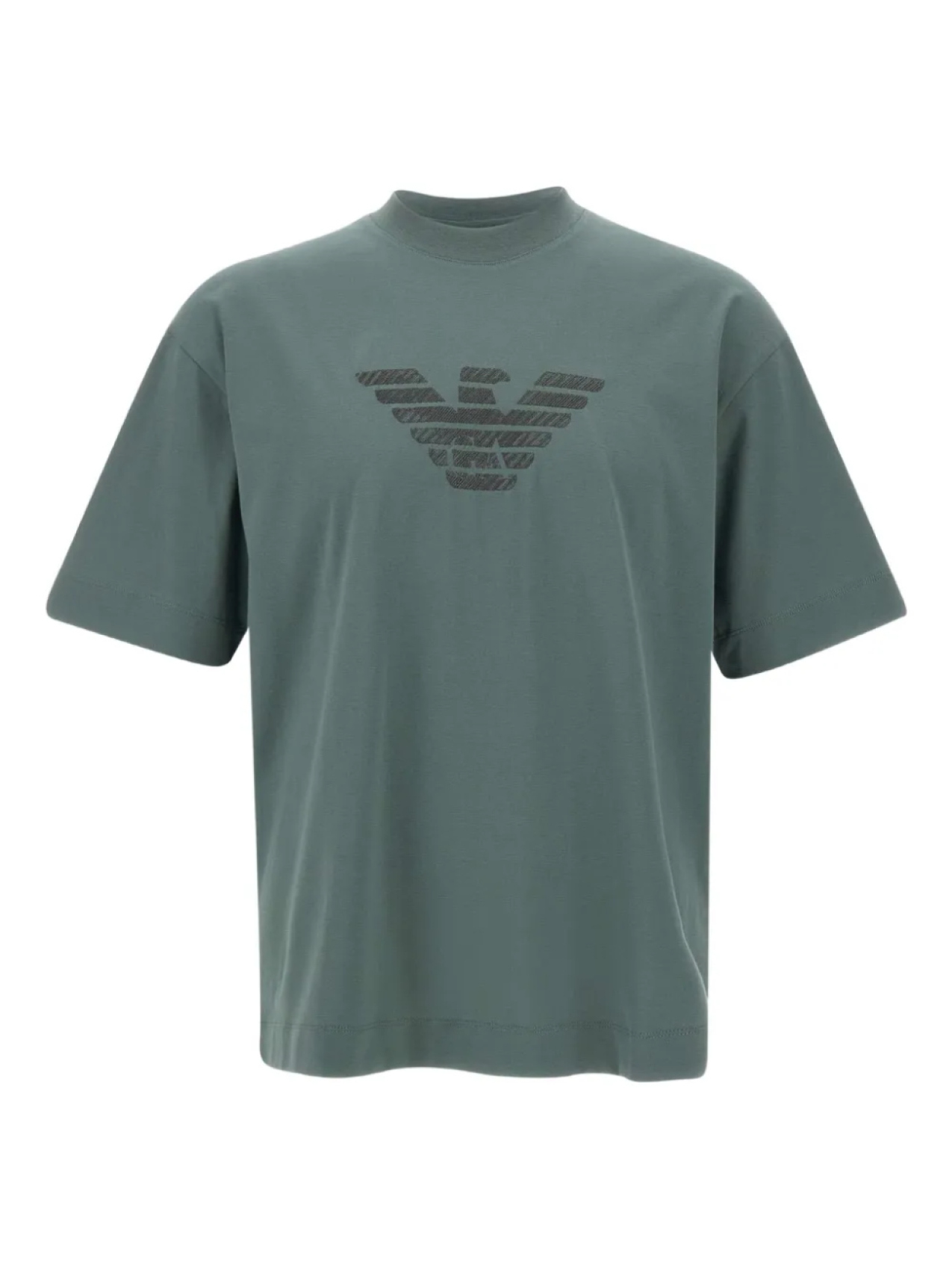 Футболка из хлопка Emporio Armani, зеленый
Футболка из хлопка Emporio Armani, зеленый