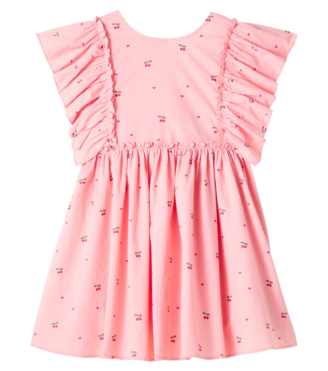 Платье из хлопка с бантом Evia Konges Sløjd, Cherry Coeur
Платье из хлопка с бантом Evia Konges Sløjd, Cherry Coeur