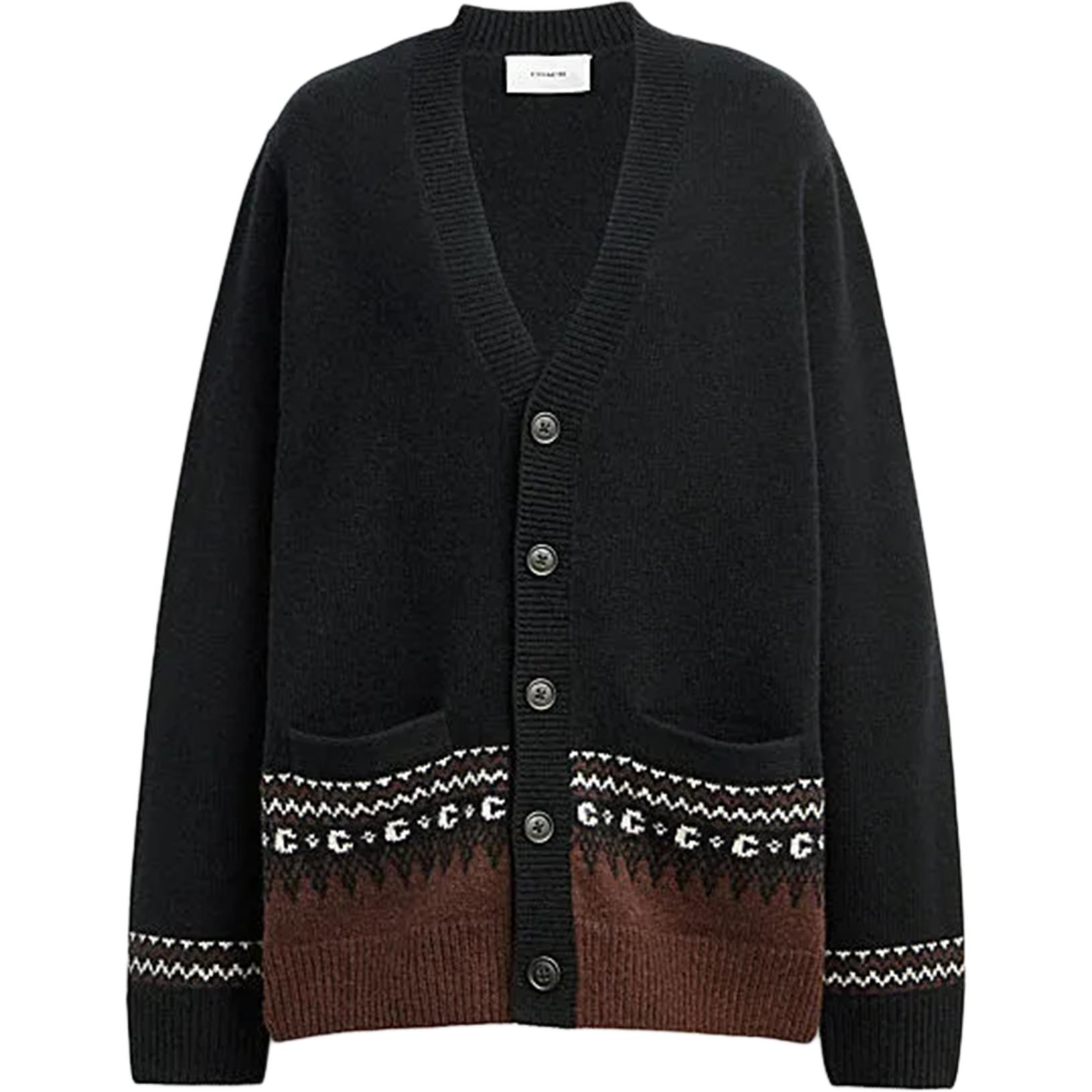 SS24 Мужской черный трикотаж COACH
SS24 Мужской черный трикотаж COACH