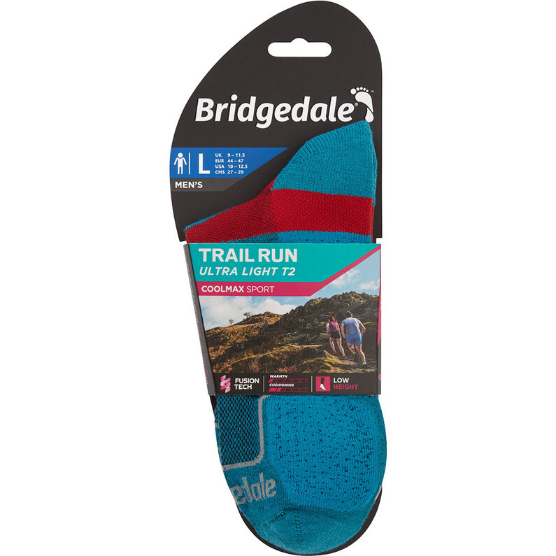 Мужские сверхлегкие низкие носки T2 Coolmax Sport Bridgedale, синий
Мужские сверхлегкие низкие носки T2 Coolmax Sport Bridgedale, синий