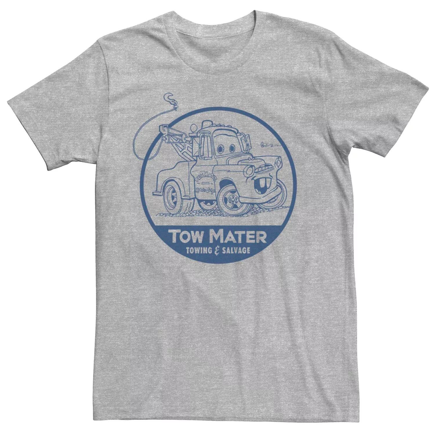 Мужская футболка с графическим логотипом Disney Pixar Cars Tow Mater Licensed Character
Мужская футболка с графическим логотипом Disney Pixar Cars Tow Mater Licensed Character