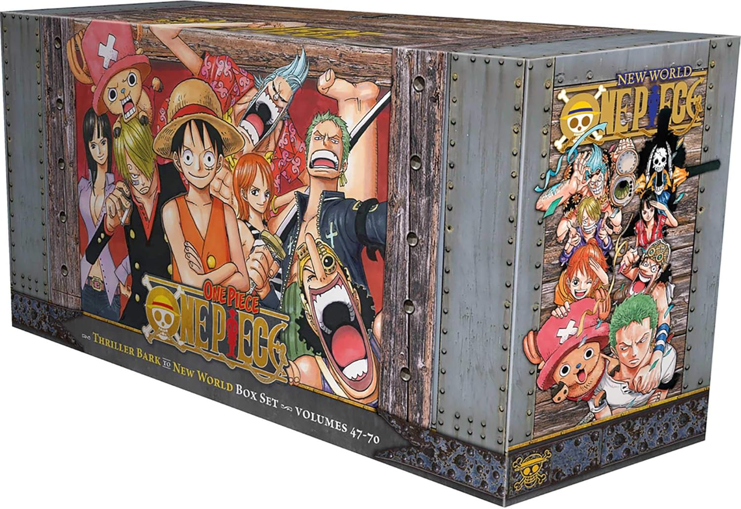 One Piece Box Set 3: Thriller Bark to New World (VIZ Media LLC)
One Piece Box Set 3: Thriller Bark to New World (VIZ Media LLC)