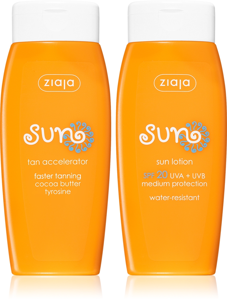 Экономичный набор для загара Sun Ziaja
Экономичный набор для загара Sun Ziaja