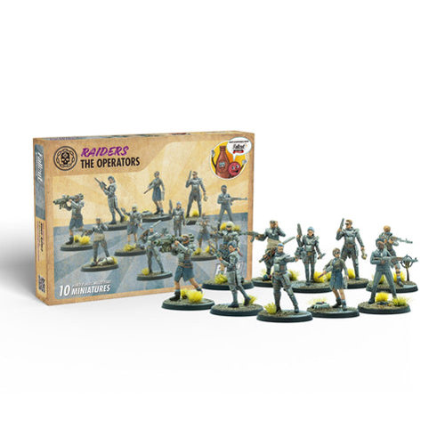 Фигурка Fallout: Wasteland Warfare – Raiders: The Operators
Фигурка Fallout: Wasteland Warfare – Raiders: The Operators