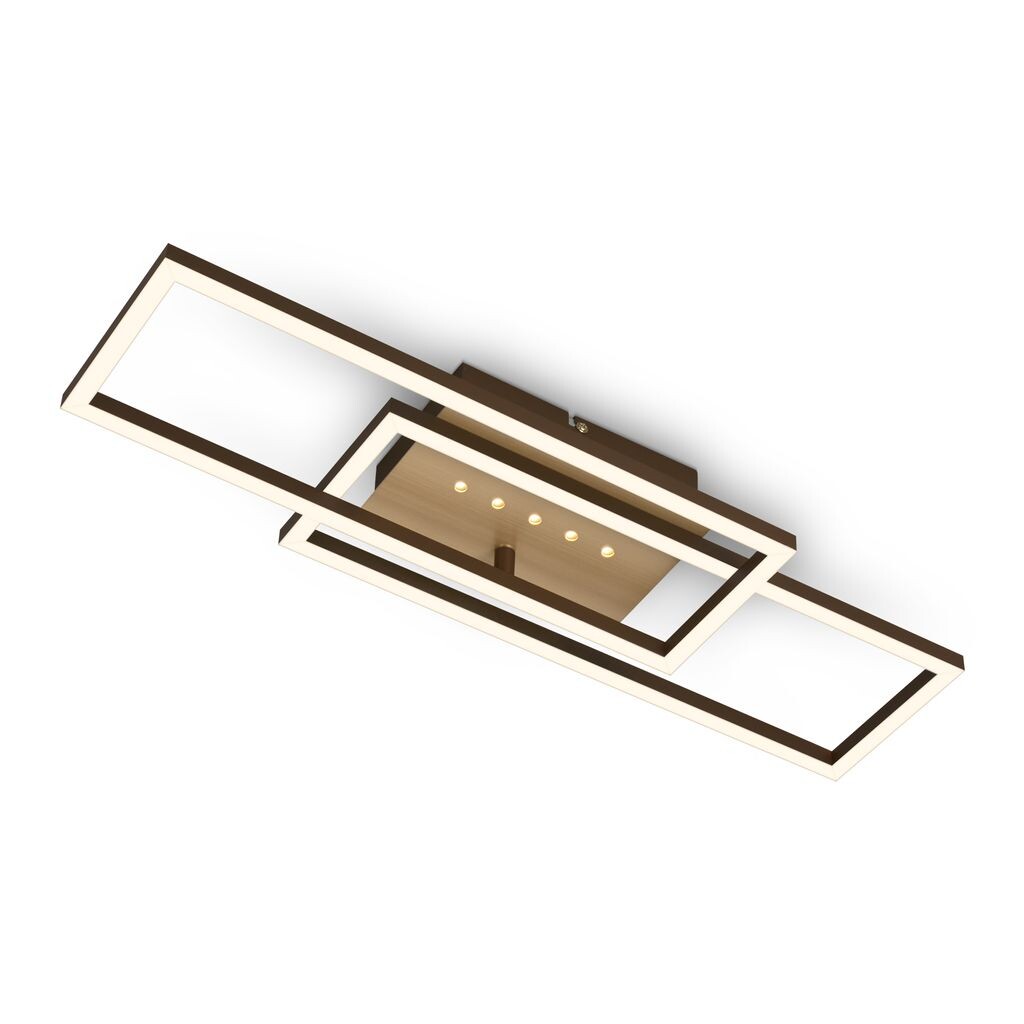 Briloner Leuchten FRAME DOT Светодиодный потолочный светильник 1x светодиод с функцией памяти, отдельно переключаемый, с регулируемой яркостью 13 Вт 1350 лм металлопластик цвета алюминия, серебро
Briloner Leuchten FRAME DOT Светодиодный потолочный светильник 1x светодиод с функцией памяти, отдельно переключаемый, с регулируемой яркостью 13 Вт 1350 лм металлопластик цвета алюминия, серебро