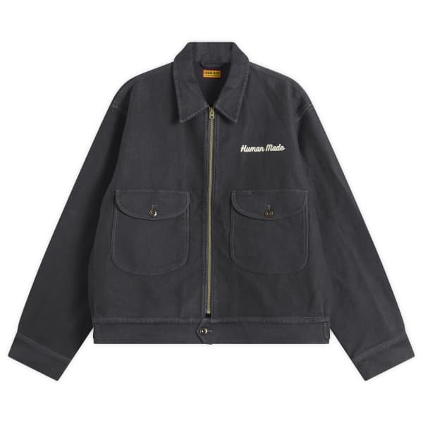 Рабочая куртка на молнии Human Made, черный
Рабочая куртка на молнии Human Made, черный