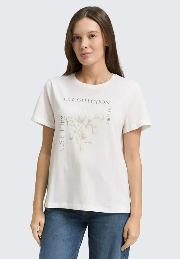 Футболка с принтом Tom Tailor, Whisper White, Белый, Футболка с принтом Tom Tailor, Whisper White
Футболка с принтом Tom Tailor, Whisper White, Белый, Футболка с принтом Tom Tailor, Whisper White