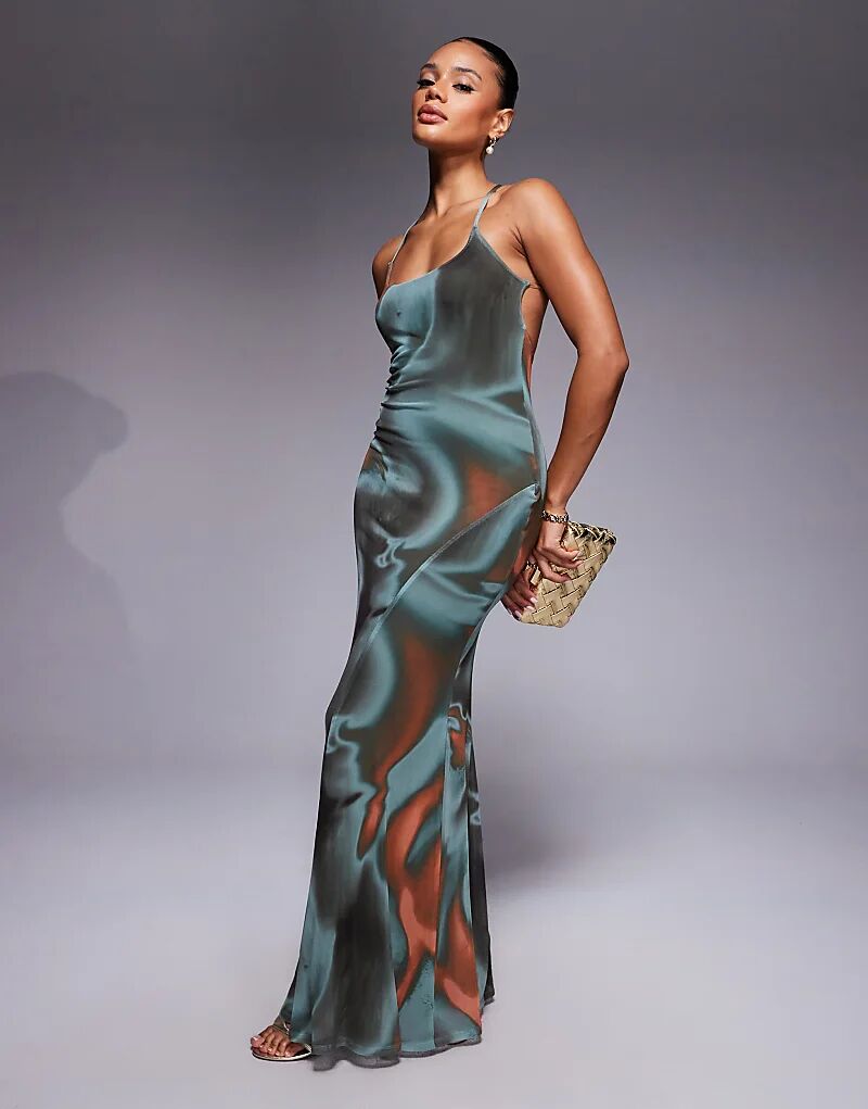 Платье макси ASOS DESIGN с круглым вырезом, перекрестной спинкой и абстрактным принтом
Платье макси ASOS DESIGN с круглым вырезом, перекрестной спинкой и абстрактным принтом