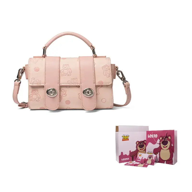 Disney Синтетическая кожаная мозаичная текстильная сумка через плечо, Pink
Disney Синтетическая кожаная мозаичная текстильная сумка через плечо, Pink