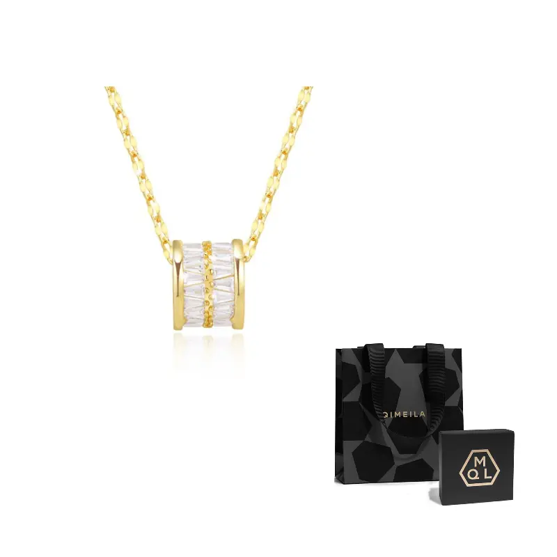 Микропейв блестящий циркон ожерелье Women's QIMEILA
Микропейв блестящий циркон ожерелье Women's QIMEILA