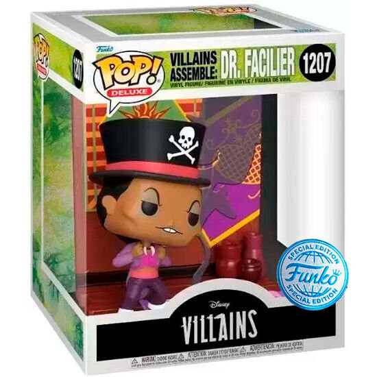 Эксклюзивная Поп-Фигурка Disney Villains Dr Facilier Funko POP!
Эксклюзивная Поп-Фигурка Disney Villains Dr Facilier Funko POP!