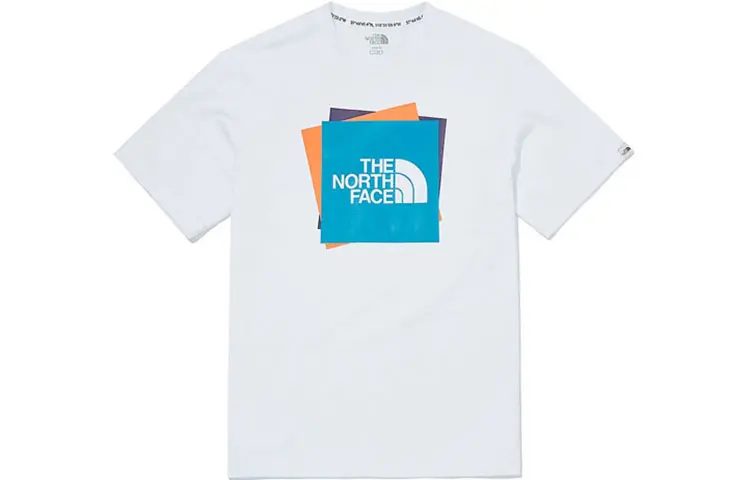 Футболка унисекс белая The North Face, белый 
Футболка унисекс белая The North Face, белый