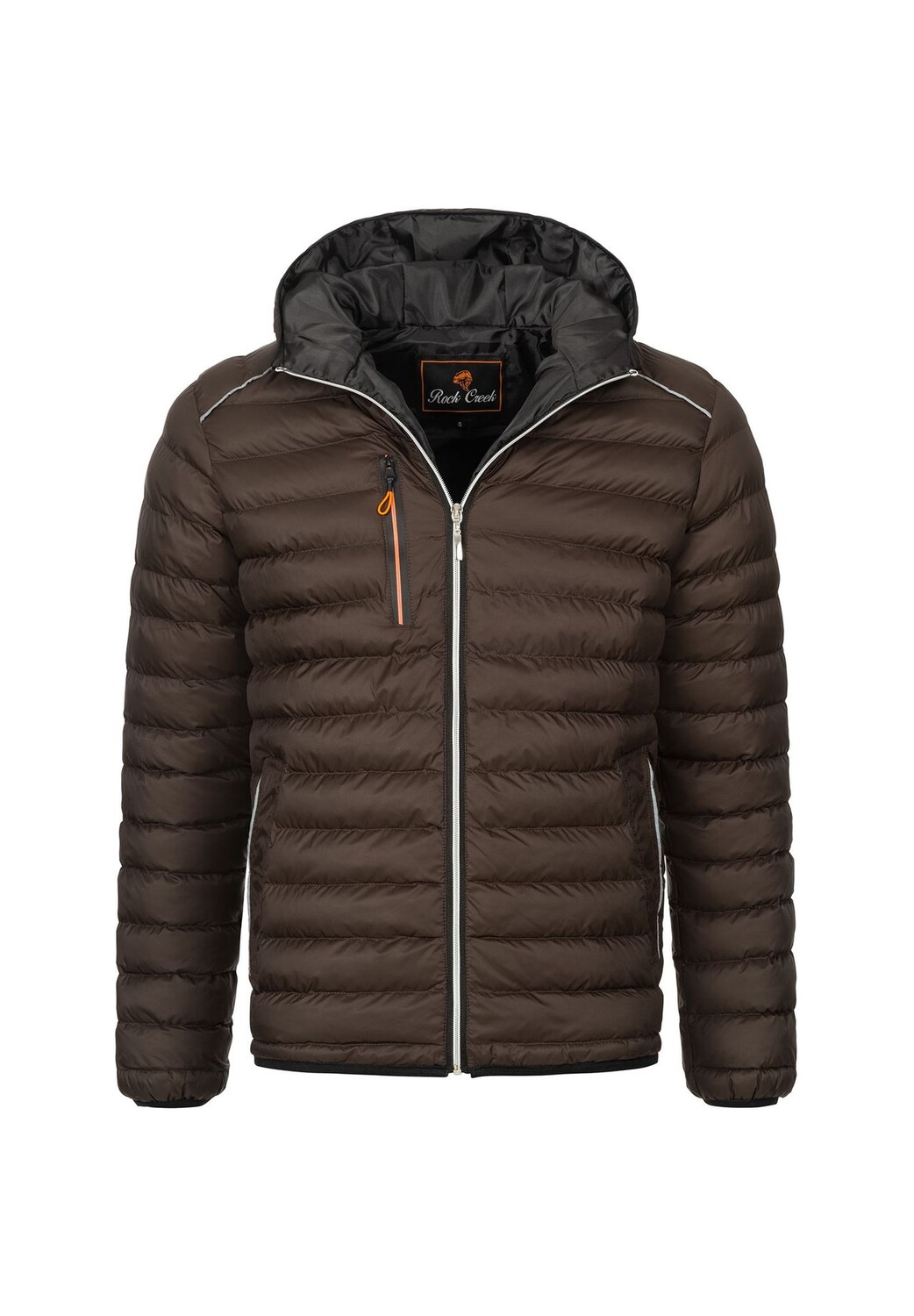 Стеганая куртка классического кроя Rock Creek, коричневый
Стеганая куртка классического кроя Rock Creek, коричневый