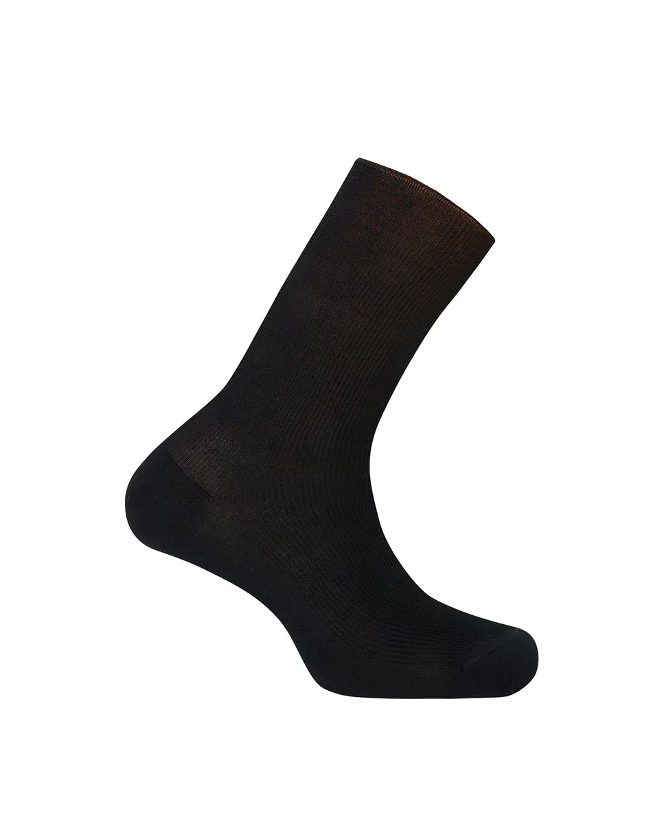 Мужские короткие носки из мерсеризованного хлопка в рубчик - Антиаллергенные Punto Blanco, черный
Мужские короткие носки из мерсеризованного хлопка в рубчик - Антиаллергенные Punto Blanco, черный