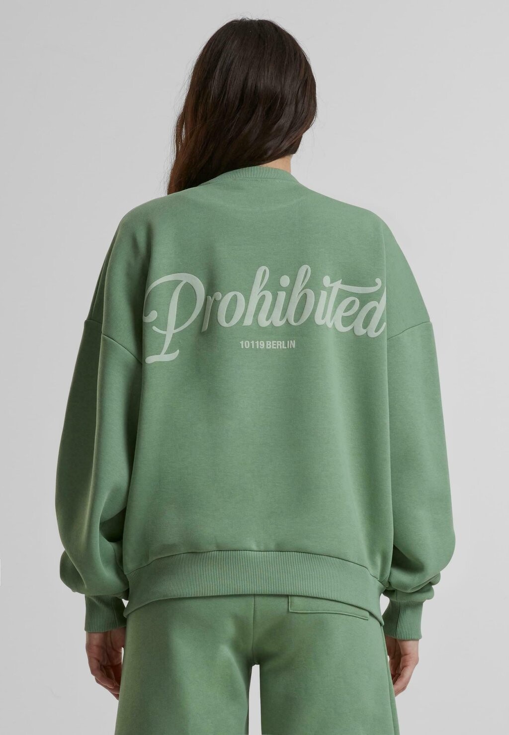 Толстовка CREW NECK UNISEX PROHIBITED, зеленый
Толстовка CREW NECK UNISEX PROHIBITED, зеленый