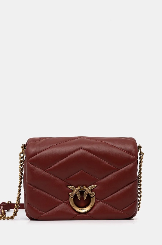 Кожаная сумка Pinko, оранжевый
Кожаная сумка Pinko, оранжевый