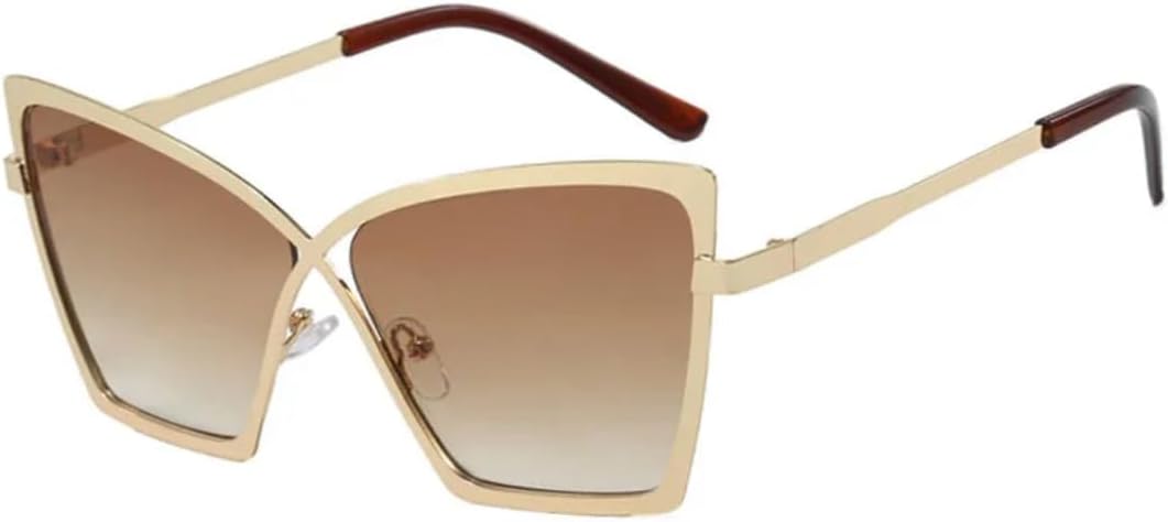 Роскошные солнцезащитные очки в металлической оправе в стиле «кошачий глаз» для женщин и мужчин, модные солнцезащитные очки для путешествий и вечеринок, защита от УФ-излучения UV400 VVTWSSW, Gold Gradient Tea
Роскошные солнцезащитные очки в металлической оправе в стиле «кошачий глаз» для женщин и мужчин, модные солнцезащитные очки для путешествий и вечеринок, защита от УФ-излучения UV400 VVTWSSW, Gold Gradient Tea