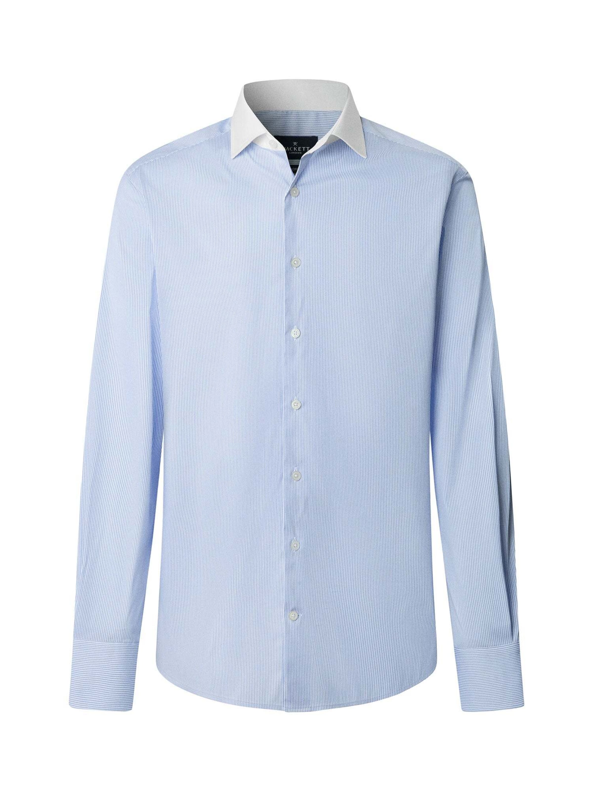 Hackett London Рубашка на пуговицах синего цвета Regular fit
Hackett London Рубашка на пуговицах синего цвета Regular fit