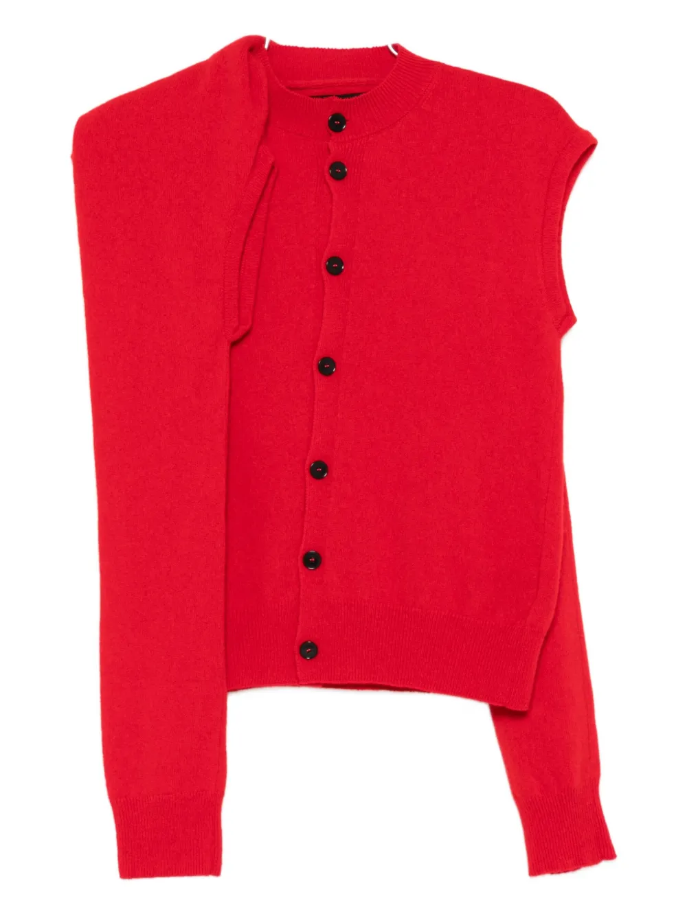 Кардиган на пуговицах ALAINPAUL, красный
Кардиган на пуговицах ALAINPAUL, красный