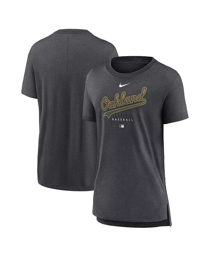 Женская темно-серая футболка Oakland Athletics Authentic Collection Early Work Tri-Blend Nike
Женская темно-серая футболка Oakland Athletics Authentic Collection Early Work Tri-Blend Nike