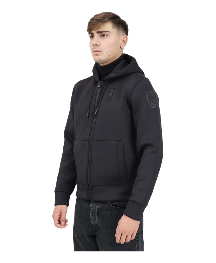 Черный свитер на молнии Colby из неопрена Blauer, черный
Черный свитер на молнии Colby из неопрена Blauer, черный