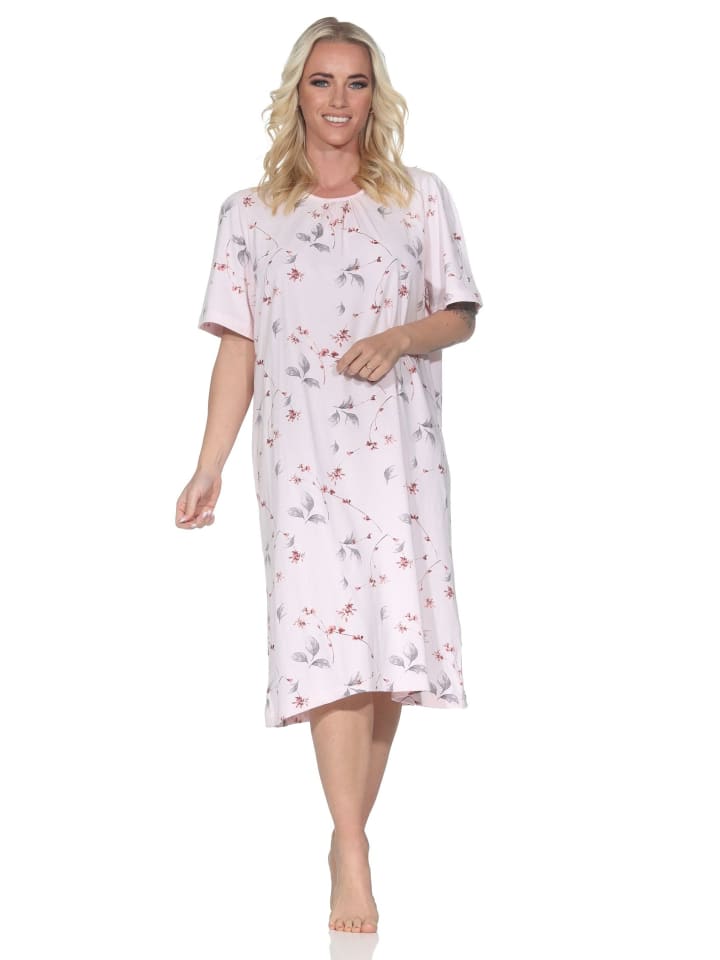 Ночная рубашка с короткими рукавами, женская, размеры 125, 211, 311, цвет розовый NORMANN
Ночная рубашка с короткими рукавами, женская, размеры 125, 211, 311, цвет розовый NORMANN