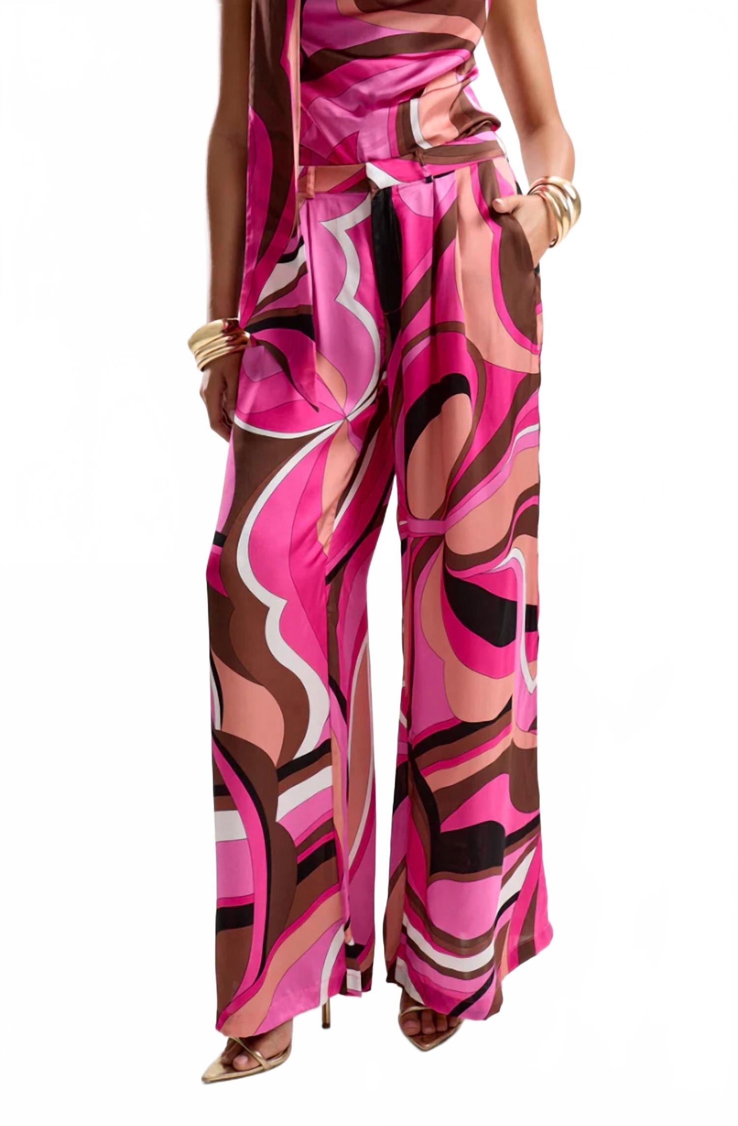 Cin cin Широкие брюки Palace в нежно-розовом цвете Dolce Pink
Cin cin Широкие брюки Palace в нежно-розовом цвете Dolce Pink