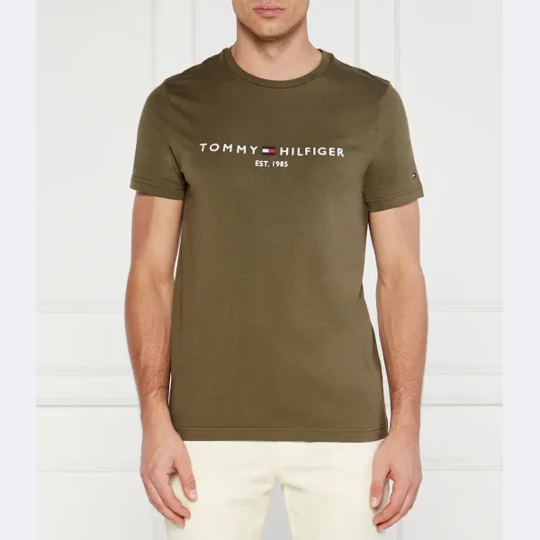 Облегающая футболка Tommy Hilfiger, хаки
Облегающая футболка Tommy Hilfiger, хаки