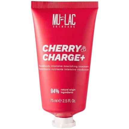 Mulac Cosmetics Cherry Charge Интенсивное питательное средство для лица и тела 75 мл Веган
Mulac Cosmetics Cherry Charge Интенсивное питательное средство для лица и тела 75 мл Веган