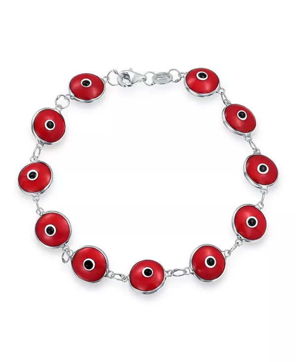 Браслет-Амулет для защиты от сглаза, разноцветные бусины 7-7,5 дюймов Bling Jewelry, red
Браслет-Амулет для защиты от сглаза, разноцветные бусины 7-7,5 дюймов Bling Jewelry, red