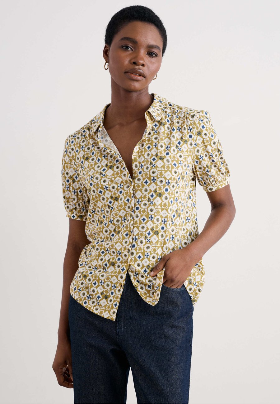 Блуза Seasalt Cornwall Button-down blouse, Yellow - Potters Marks Pear/Yellow
Блуза Seasalt Cornwall Button-down blouse, Yellow - Potters Marks Pear/Yellow