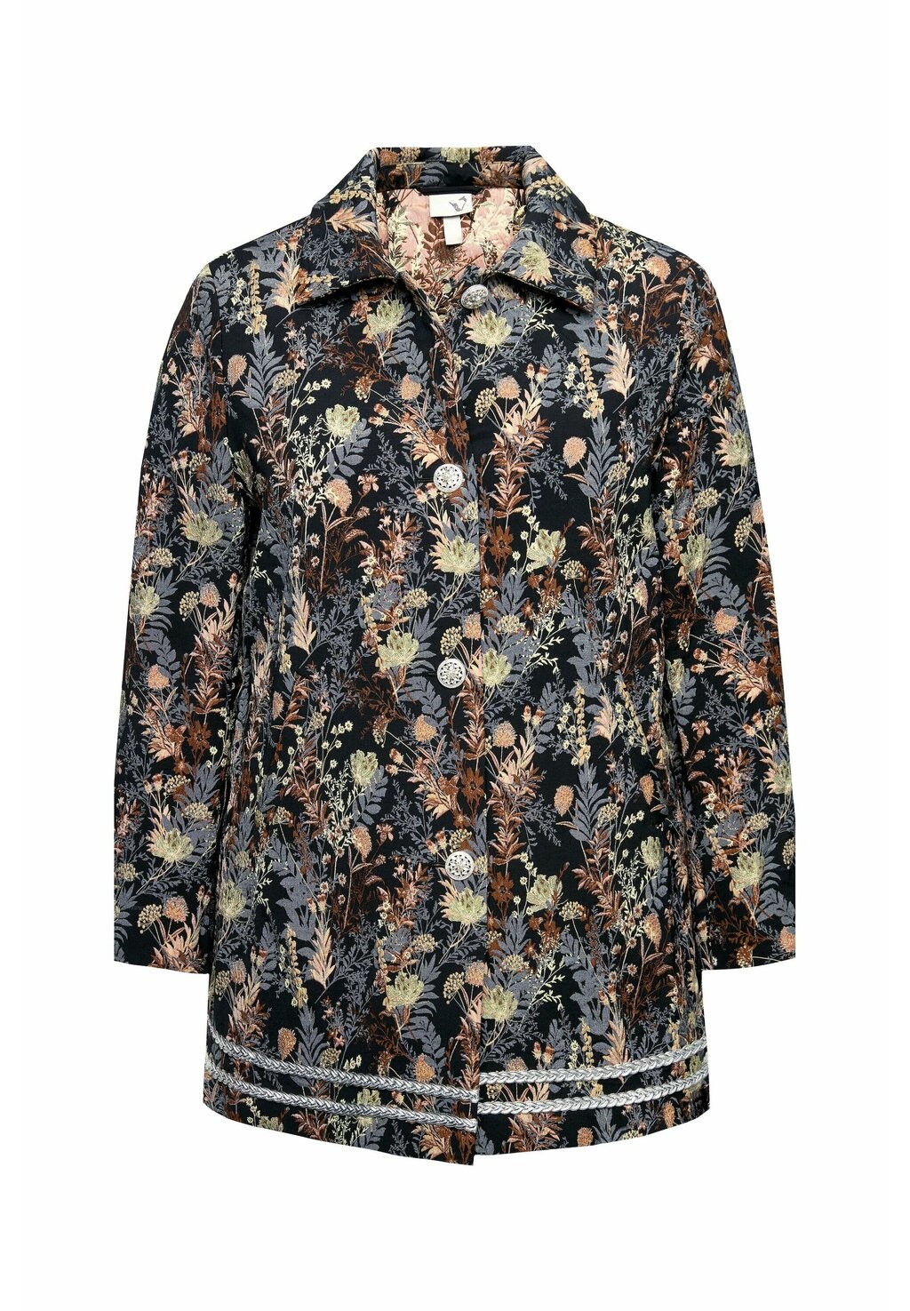 Короткое пальто FLORAL Ulla Popken, черный
Короткое пальто FLORAL Ulla Popken, черный