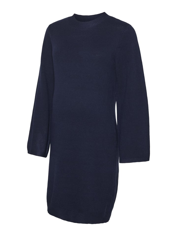 Платье до колена mama licious, темно-синий 
Платье до колена mama licious, темно-синий