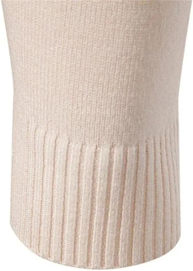 Мужской полузастегивающийся вязаный свитер V-образного выреза
Мужской полузастегивающийся вязаный свитер V-образного выреза