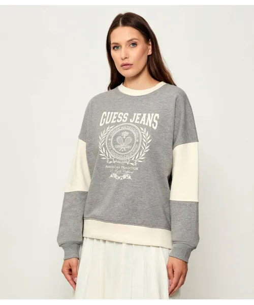 Толстовка с ракеткой Regular fit Guess Jeans, серый
Толстовка с ракеткой Regular fit Guess Jeans, серый