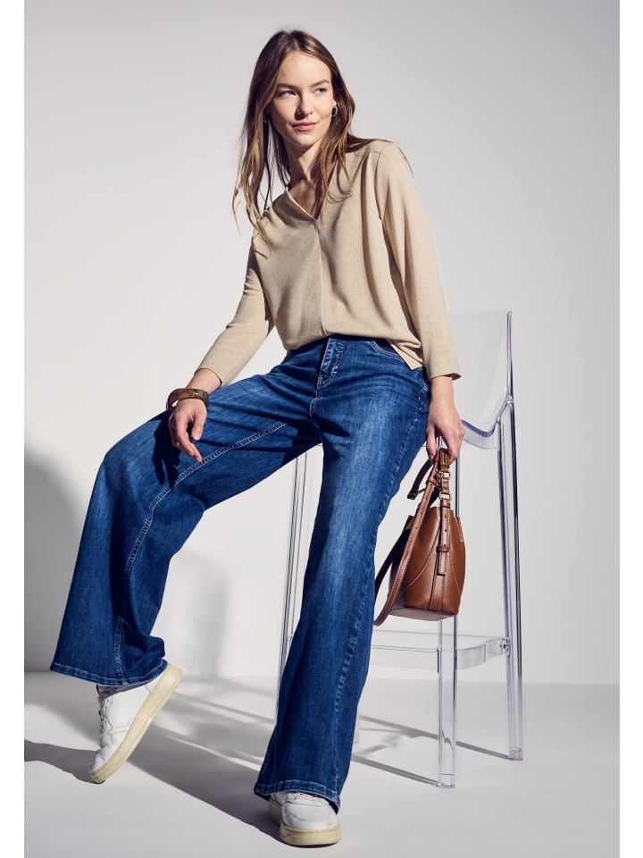 Футболка Street One, цвет leinen-look shirt' beige
Футболка Street One, цвет leinen-look shirt' beige