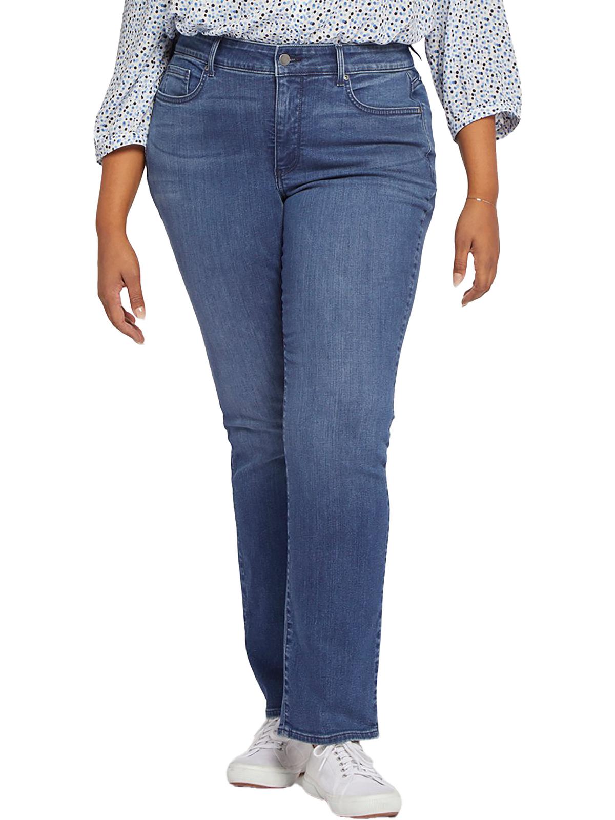 Плюс женские джинсы Marilyn Tencel Denim Straight Leg NYDJ, цвет rendezvous
Плюс женские джинсы Marilyn Tencel Denim Straight Leg NYDJ, цвет rendezvous