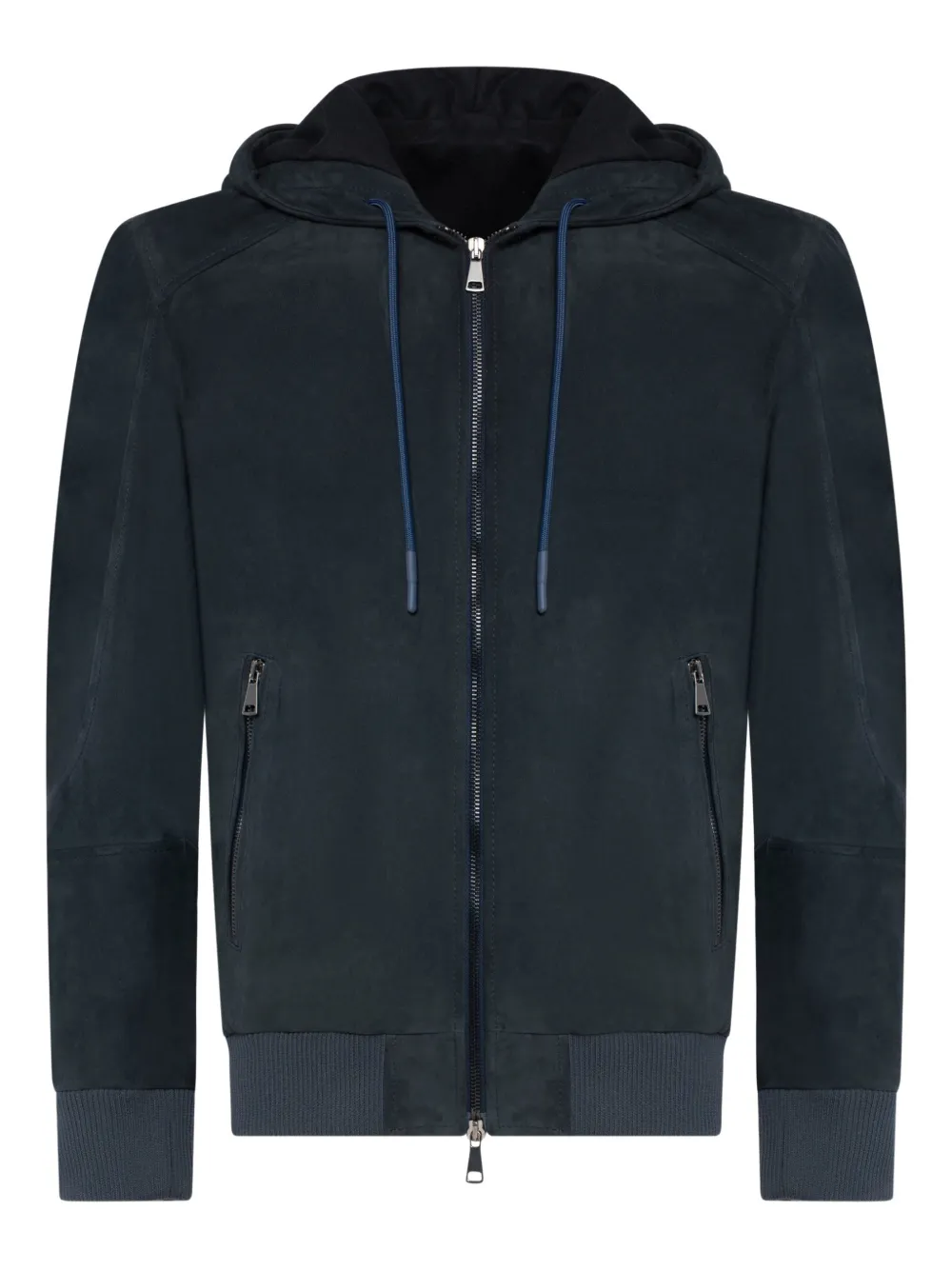 Кожаная куртка с капюшоном Franzese Collection, синий
Кожаная куртка с капюшоном Franzese Collection, синий