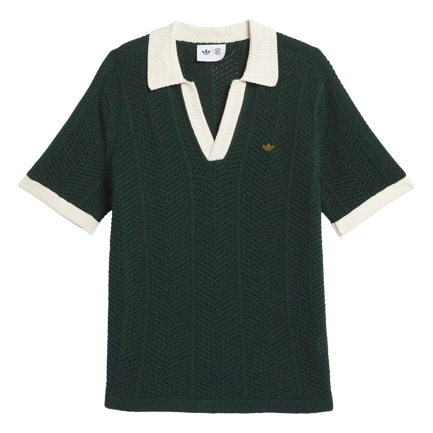 Clot Pique Polo от Edison Chen Adidas Originals, зеленый
Clot Pique Polo от Edison Chen Adidas Originals, зеленый