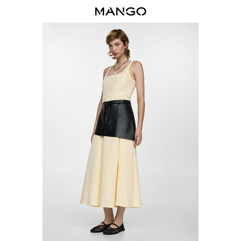 Женское платье Mango с открытой спиной, светло-желтый
Женское платье Mango с открытой спиной, светло-желтый