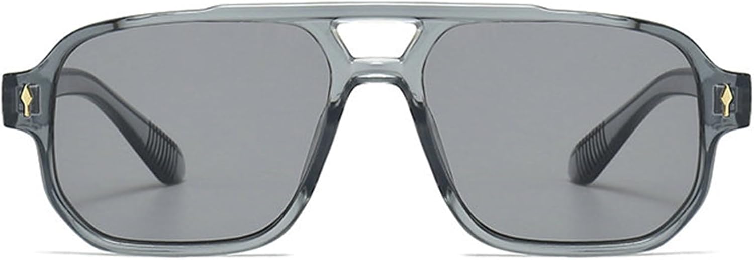 Солнцезащитные очки Helena Retro Square Pilot для женщин и мужчин, с двойным лучом, в стиле 70-х, увеличенного размера, винтажные, прямоугольные, с защитой от УФ-излучения UV400, C6
Солнцезащитные очки Helena Retro Square Pilot для женщин и мужчин, с двойным лучом, в стиле 70-х, увеличенного размера, винтажные, прямоугольные, с защитой от УФ-излучения UV400, C6