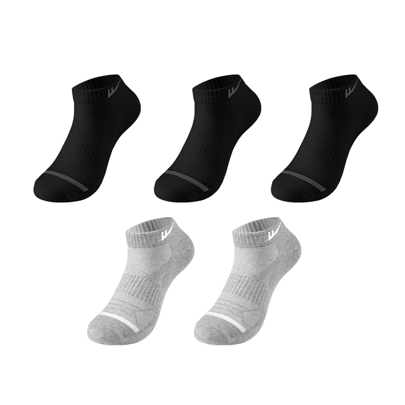 Носки короткие Unisex 5 Pack WARRIOR, 5 pack (черный 3, серый 2)
Носки короткие Unisex 5 Pack WARRIOR, 5 pack (черный 3, серый 2)